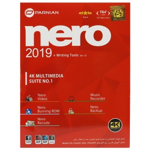 Nero 2019 + Writing Tools Ver.10 1DVD9 پرنیان