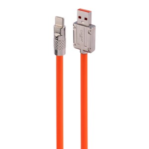 کابل آیفونی فست شارژ Caza X07 6A 120W 1.5m