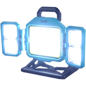 پروژکتور سیار شارژی و پاور بانک 17500 خورشیدی Tusk V5000