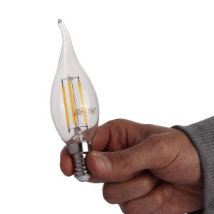 لامپ شمعی LED اشکی دلتا Delta Candle E14 6W