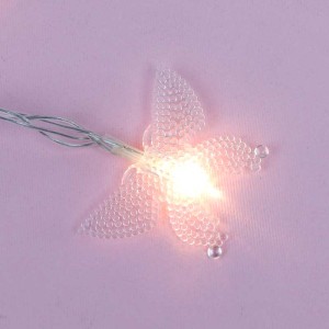 ریسه طرح پروانه باتری خور سه تایی آفتابی طول 2.5 متر