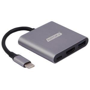تبدیل Ifortech Airsky HC-04A Type-C to HDMI/USB3.0/Type-C
