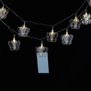 ریسه گیره دار طرح پروانه آفتابی طول 3 متر