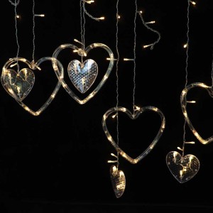 ریسه پرده ای طرح قلب آفتابی ۴٫۵ متری