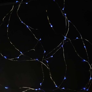 ریسه مفتولی باتری خور رنگی طول 5 متر