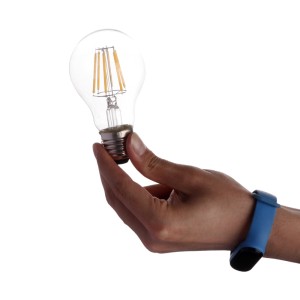 لامپ ادیسونی حبابی فیلامنتی ام دی MD A60 E27 8W