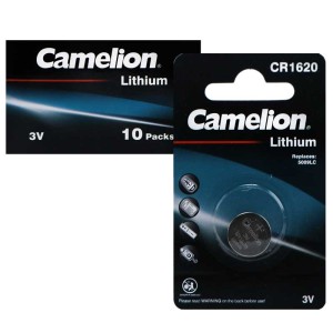 باتری سکه ای کملیون Lithium CR1620 بسته 10 عددی