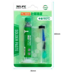 خمیر قلع سرنگی Relife RL-403S 10ml