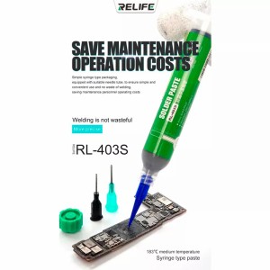 خمیر قلع سرنگی Relife RL-403S 10ml