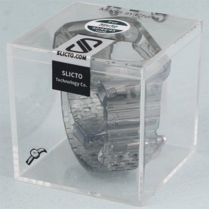 بند اپل واچ شفاف رنگی Slicto + کاور صفحه 42/44/45mm