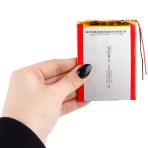 باتری لیتیوم 4000mAh 9*65*4.8mm 486789 بسته 10 عددی