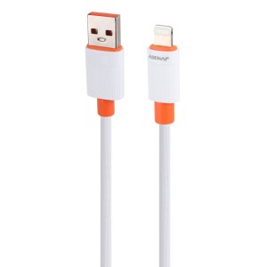 کابل آیفونی فست شارژ Asenai AC-001 3.1A 1m