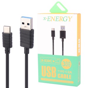 کابل کوتاه تایپ سی فست شارژ X-Energy X-030C 2A 30cm