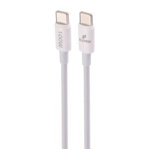 کابل تبدیل فست شارژ Eleven TC5 Type-C to Type-C 6A 100W 1m