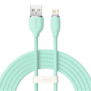 کابل آیفونی فست شارژ Baseus CAGD00010 2.4A 2m