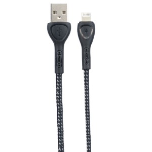 کابل کنفی آیفونی LDNIO LS482 2.4A 2m