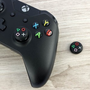 روکش آنالوگ دسته بازی Play Station/XBOX طرح لوگو دکمه بازی