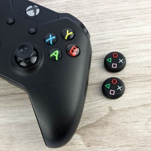 روکش آنالوگ دسته بازی Play Station/XBOX طرح لوگو دکمه بازی