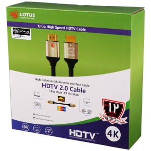 کابل Lotus HDMI 4K 15m
