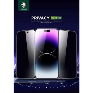گلس Privacy گرین لاین iPhone 15 Pro
