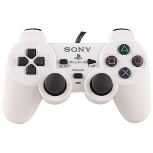 دسته بازی تکی شوکدار Sony PS2 سفید