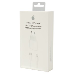 شارژر دیواری اورجینال iPhone 12 Pro Max Type-C + کابل آیفونی