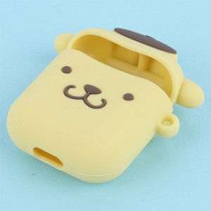 محافظ AirPods 1 / 2 سیلیکونی طرح خرس زرد