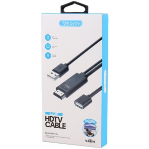 کابل تبدیل Verity V-HD14 USB To HDMI 2m
