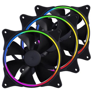 فن کیس تسکو 12*12 TSCO GFAN 330 ARGB بسته 3 عددی