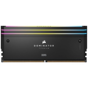 رم کامپیوتر Corsair Dominator Titanium RGB DDR5 32GB 6600MHz CL32 Dual