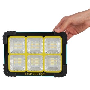 پروژکتور سیار شارژی و پاور بانک خورشیدی 887 Solar LED Light