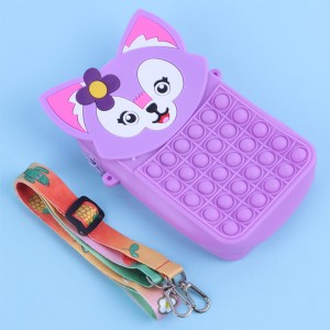 کیف فانتزی سیلیکونی + بند آویز کد 2