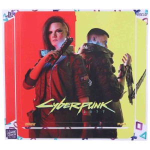اسکین پلی استیشن 4 اسلیم طرح Cyberpunk 2077 کد 2