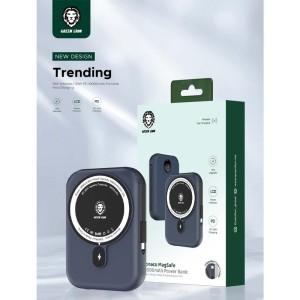 پاور بانک بی سیم فست شارژ 10000 گرین لاین Green Lion Monaco PD 20W