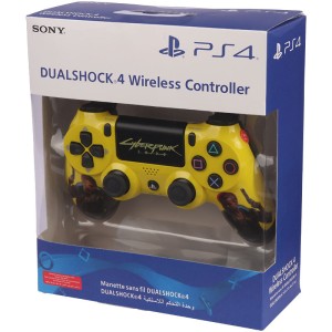 دسته بی سیم SONY PlayStation 4 DualShock 4 High Copy طرح Cyberpunk 2077