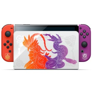 کنسول بازی نینتندو Nintendo Switch OLED Pokemon Scarlet and Violet Edition 4GB 64GB استوک