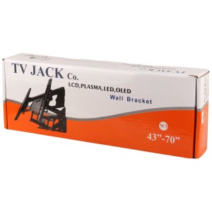 پایه دیواری متحرک تلویزیون 43 تا 70 اینچ TV Jack W3