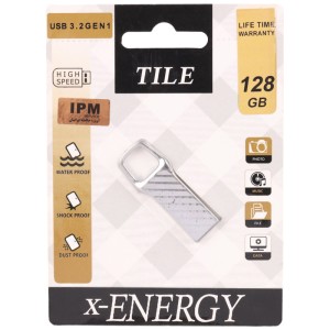 فلش 128 گیگ ایکس انرژی X-Energy Tile USB3.2