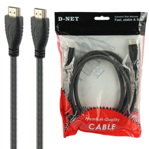 کابل D-Net HDMI 4K 1.5m پوست ماری