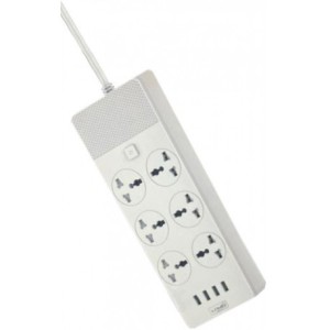 چند راهی برق و شارژر الدینیو LDNIO SC-12 دارای 4 پورت