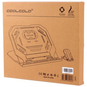 استند تاشو چرخشی لپ تاپ Coolcold T3