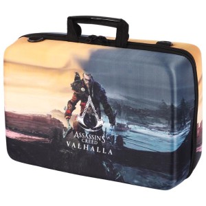 کیف کنسول بازی PS5 Slim طرح Assassins Creed Valhalla
