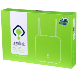 مودم روتر 2 آنتن Ugalink UG-4221 4G LTE 300Mbps