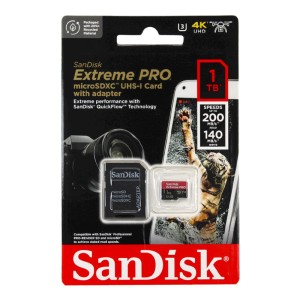 رم میکرو 1 ترابایت سن دیسک SanDisk Extreme Pro A2 V30 U3 C10 200MB/s + خشاب