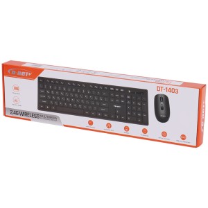 موس و کیبورد بی سیم D-Net Plus DT-1403