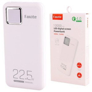 پاور بانک فست شارژ 10000 فاکسی تی Faxite F10 PRO QC4.0 PD 22.5W