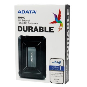 باکس هارد 2.5 اینچی USB3.2 ای دیتا ADATA ED600