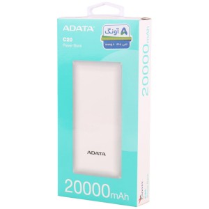 پاوربانک 20000 ای دیتا ADATA C20 15W