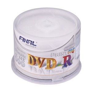 DVD خام فینال Final Printme بسته 50 عددی