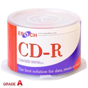 CD خام Epoch بسته 50 عددی